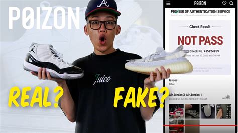 does poizon sell fake shoes reddit